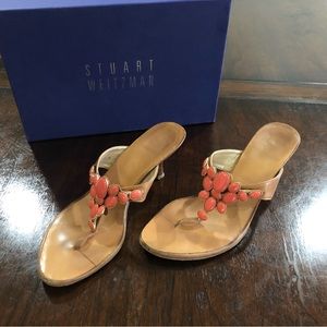 Stuart Weitzman Leather Sandal